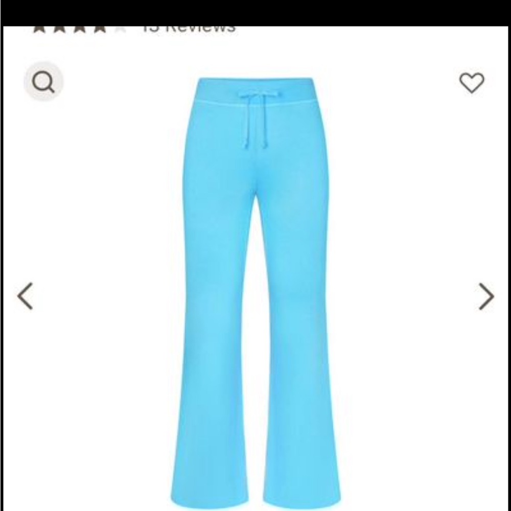 Skims flare terry pants